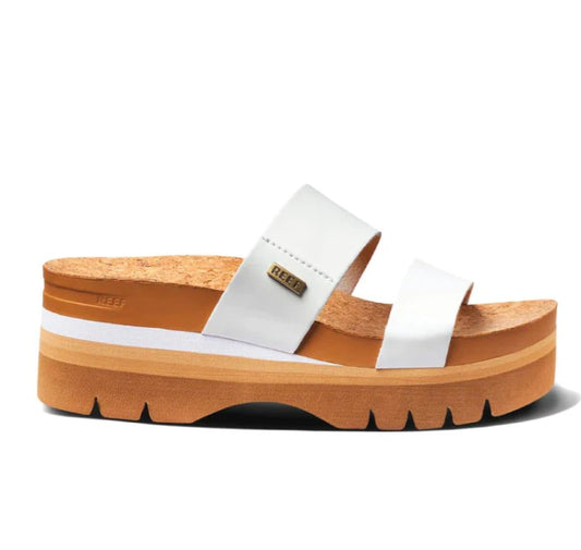 Reef Vista Hi 2.5 Sandals in white cloud from side