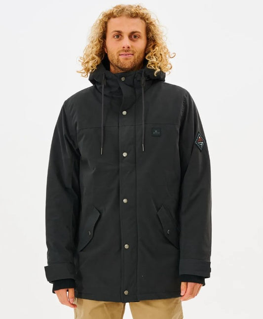 Rip Curl Anti Series Exit Jacket in washed black