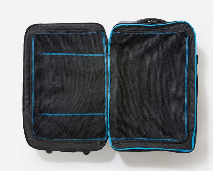 Rip Curl Global 110 Litre Icons Travel Bag showing inside compartments