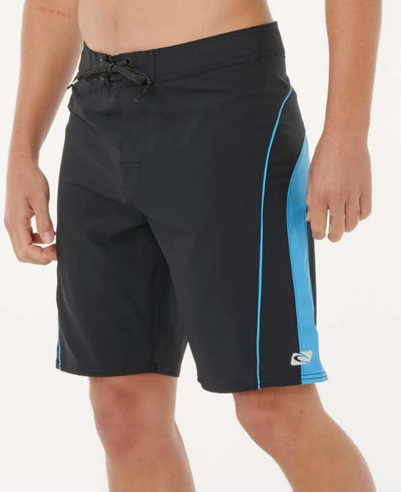 Rip Curl Mirage Medina 20" Boardshorts in black with blue details