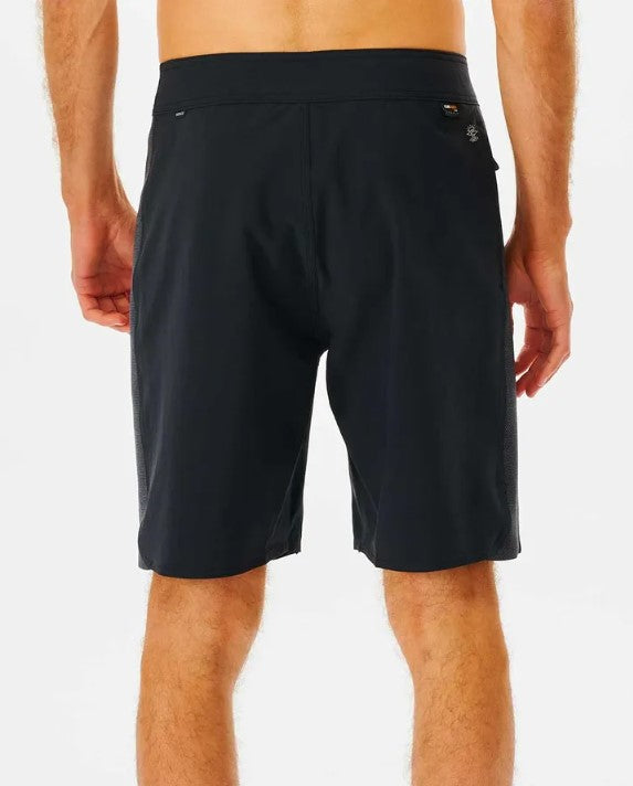 Rip Curl Mirage 3-2-One Ultimate 19" Boardshorts in black from rear