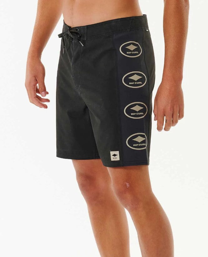 Rip Curl Mirage Quality Surf Products 18" Boardshorts in black from side