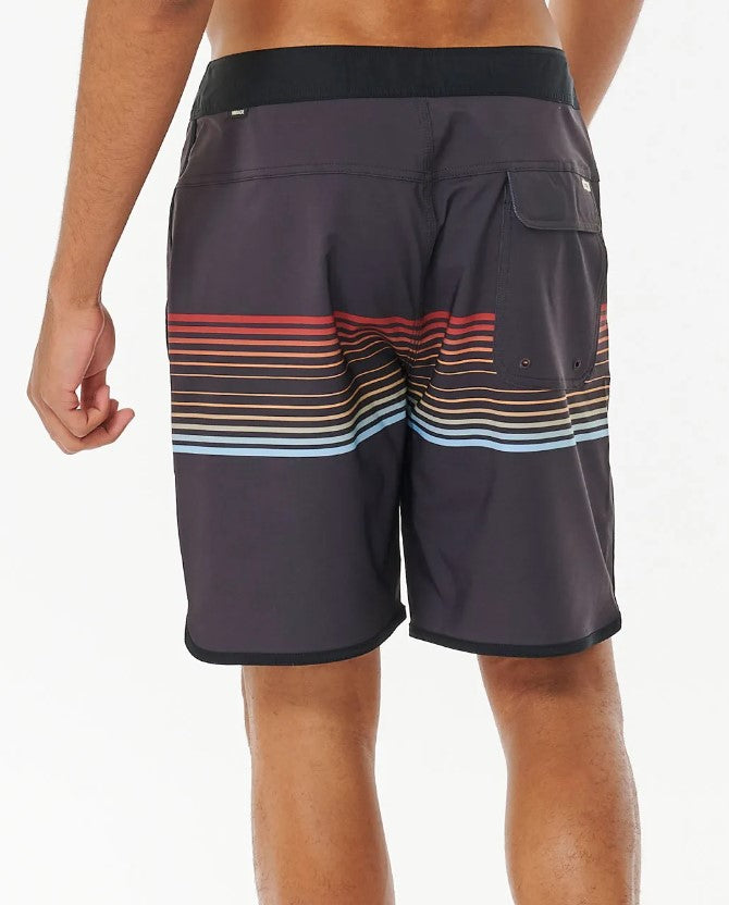 Rip Curl Mirage Surf Revival Men's Boardshorts in black from back