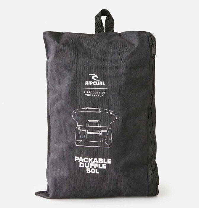 Rip Curl Packable Duffle 50 Litre Bag Midnight In Bag