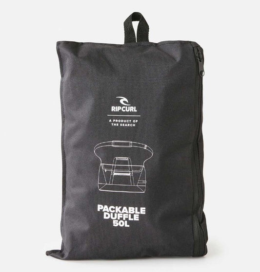 Rip Curl Packable Duffle 50 Litre Bag Midnight In Bag