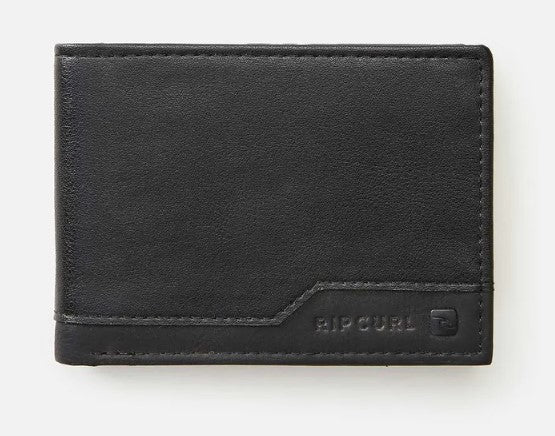 Rip Curl Ridge PU All Day Wallet in black and grey