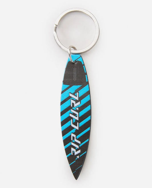 Rip Curl Surfboard Key Ring Black Blue 