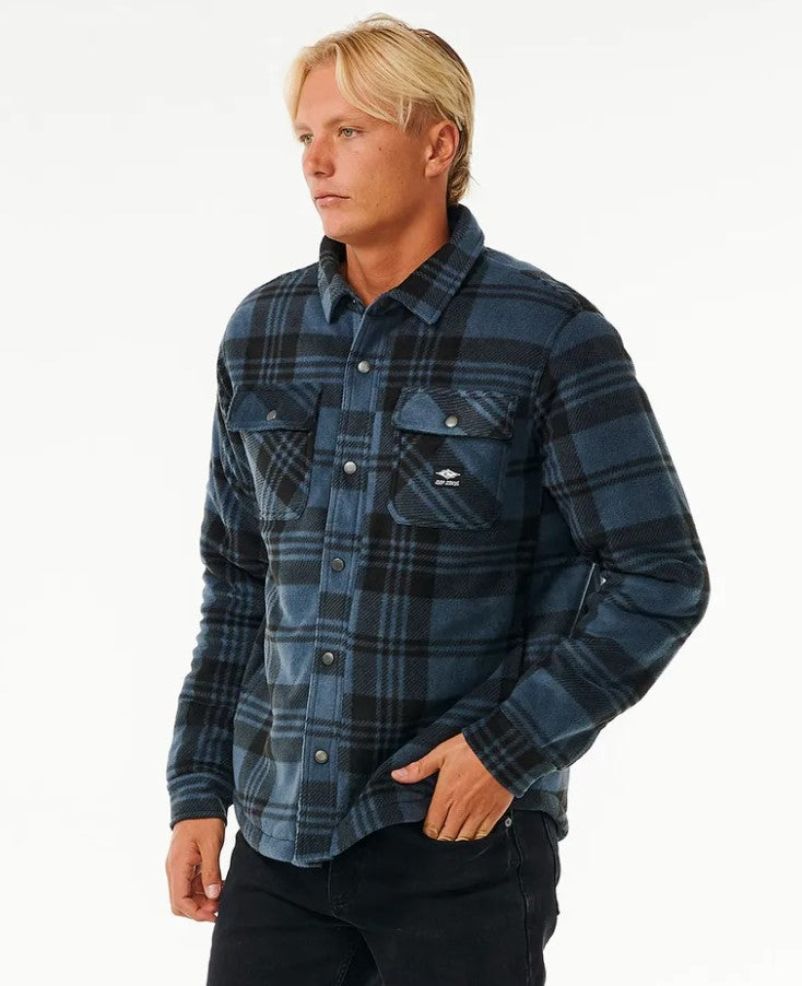 Rip Curl Tofino Polar Fleece Jacket dark navy 