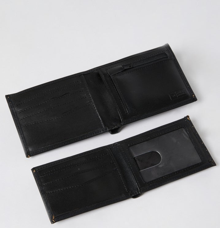RIP CURL WETTY RFID 2 IN 1 LEATHER WALLET