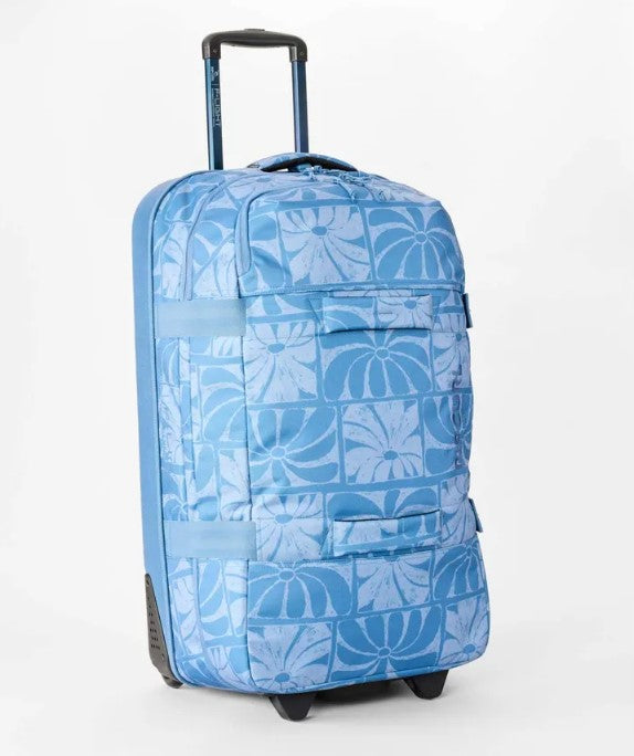 Rip Curl F-Light Global 100 Litre Travel Bag in navy colourway from front