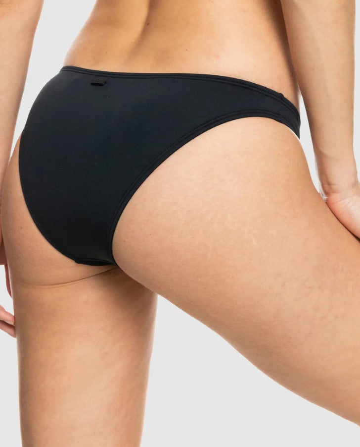 Roxy SD Beach Classic Tiki Ti w Hipster Bikini showing bottom from rear in anthracite black colour