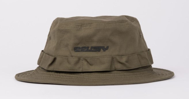 Rusty Angler Ripstop Bucket Hat in shadow army