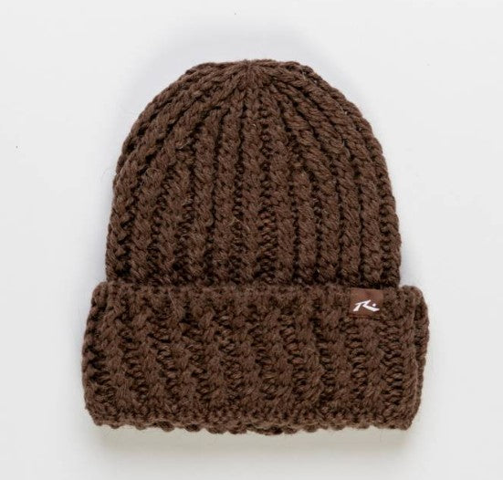 Rusty Aspen Chunky Beanie in pinecone colourway