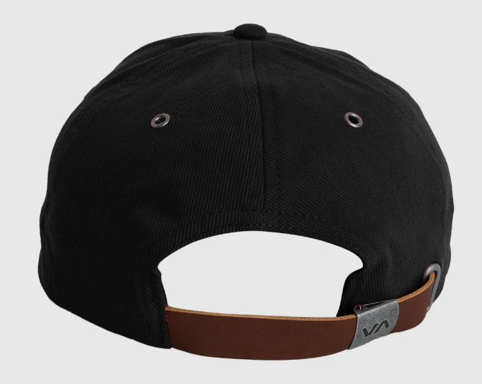 RVCA Dugout Women's Dad Cap
in black from rear