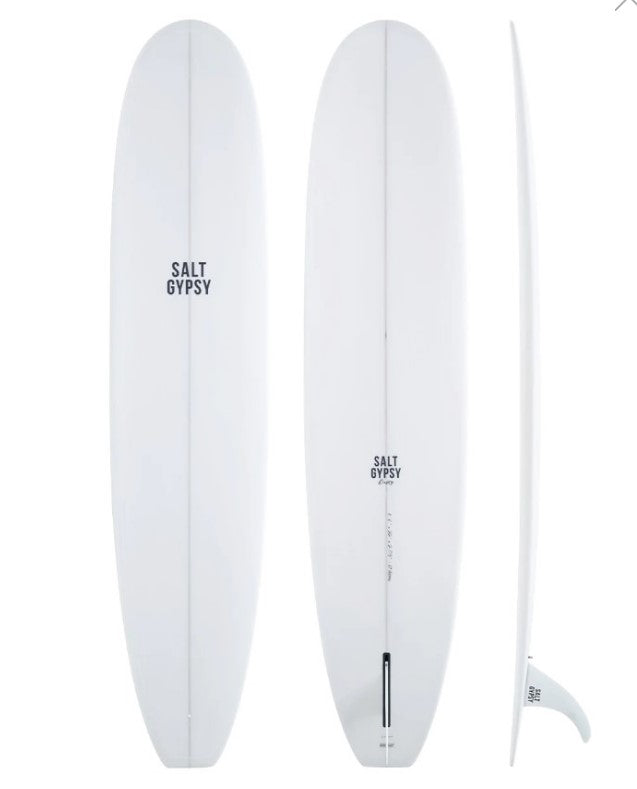 Salt Gypsy 8'0 Dusty PU Longboard white