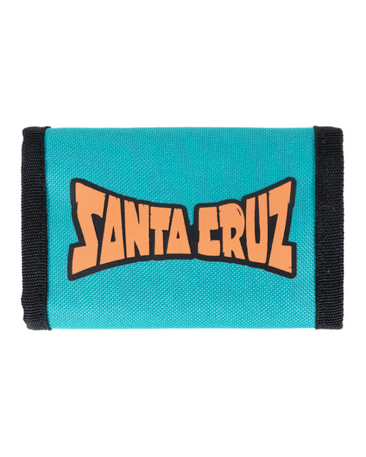 Santa Cruz SC Arch Wallet in teal