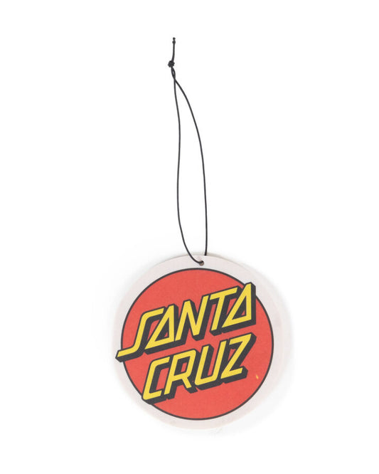Santa Cruz Classic Dot Air Freshener in red