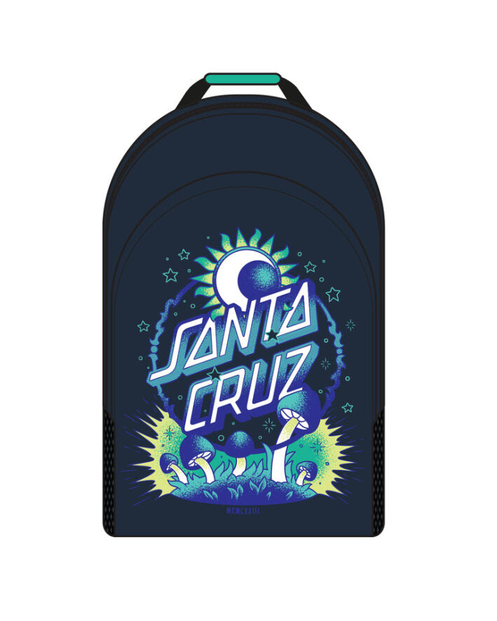 Santa Cruz Dark Arts Dot Backpack in navy