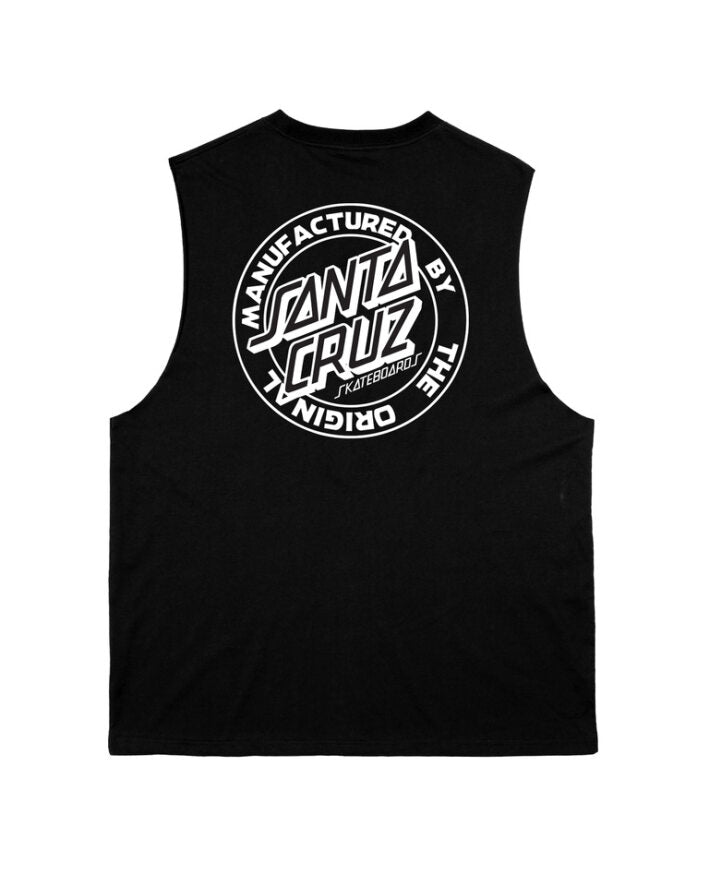 Santa Cruz OS MFG Dot Muscle in colour black back veiw