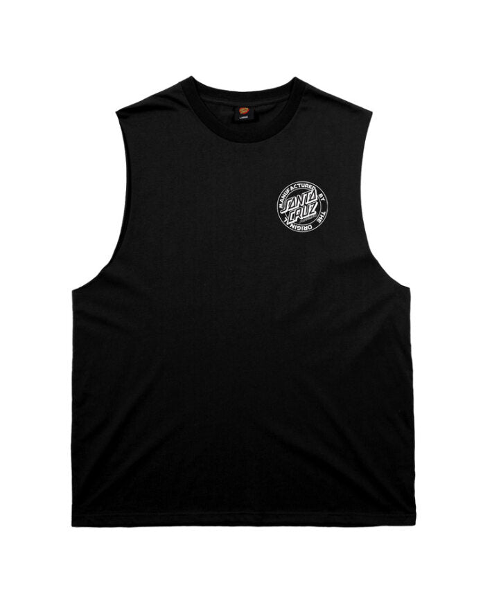 Santa Cruz OS MFG Dot Muscle in colour black front veiw