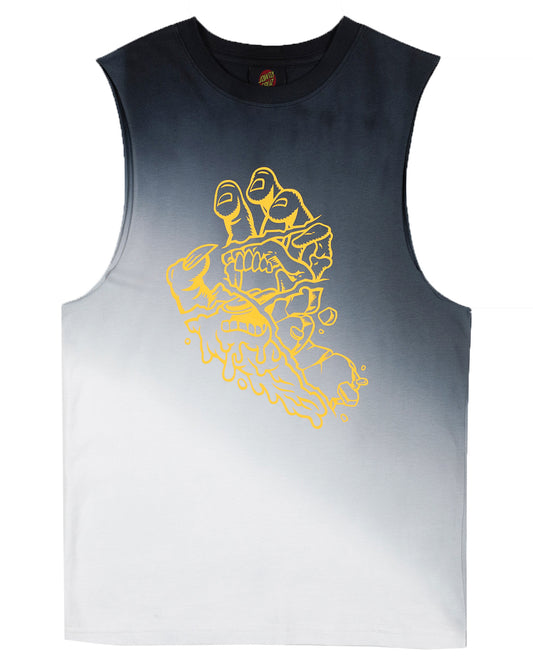 Santa Cruz Youth Universal Hand Mono Front Muscle in black colour fading to white