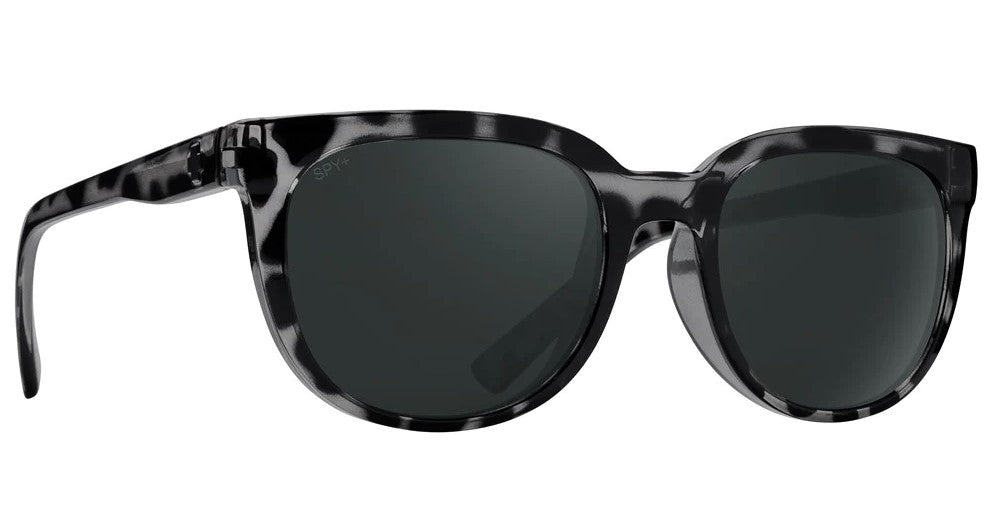 Spy Bewilder Black Marble Tort frames with Happy Black Mirror Sunglasses