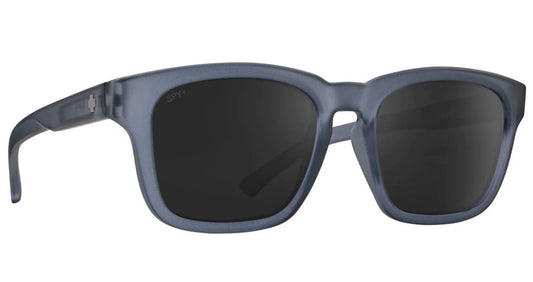 Spy Saxony Matte Translucent Sea Blue frames with Happy Grey Lens Sunglasses