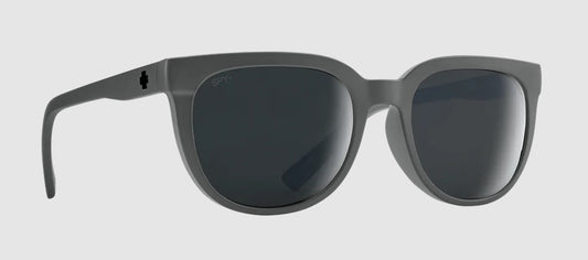 Spy Bewilder Matte Gunmetal frames with Grey Polarised Black Spectra Mirror Sunglasses