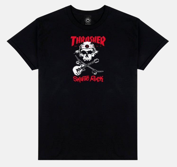 Thrasher Skate Rock Tee black Mens