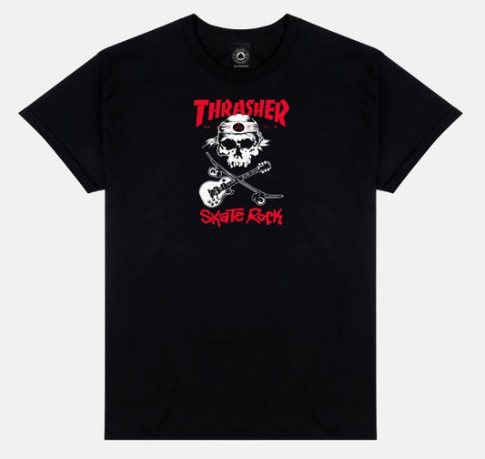 Thrasher Skate Rock Tee black Mens