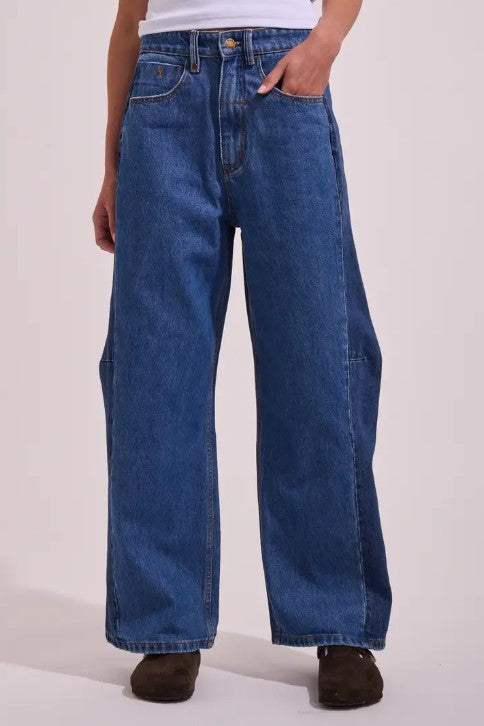 light blue with darker jean boarder