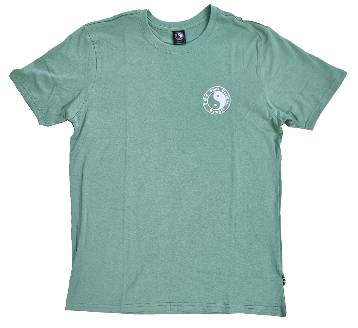 Town and Country OG Logo T-shirt in mint from the front