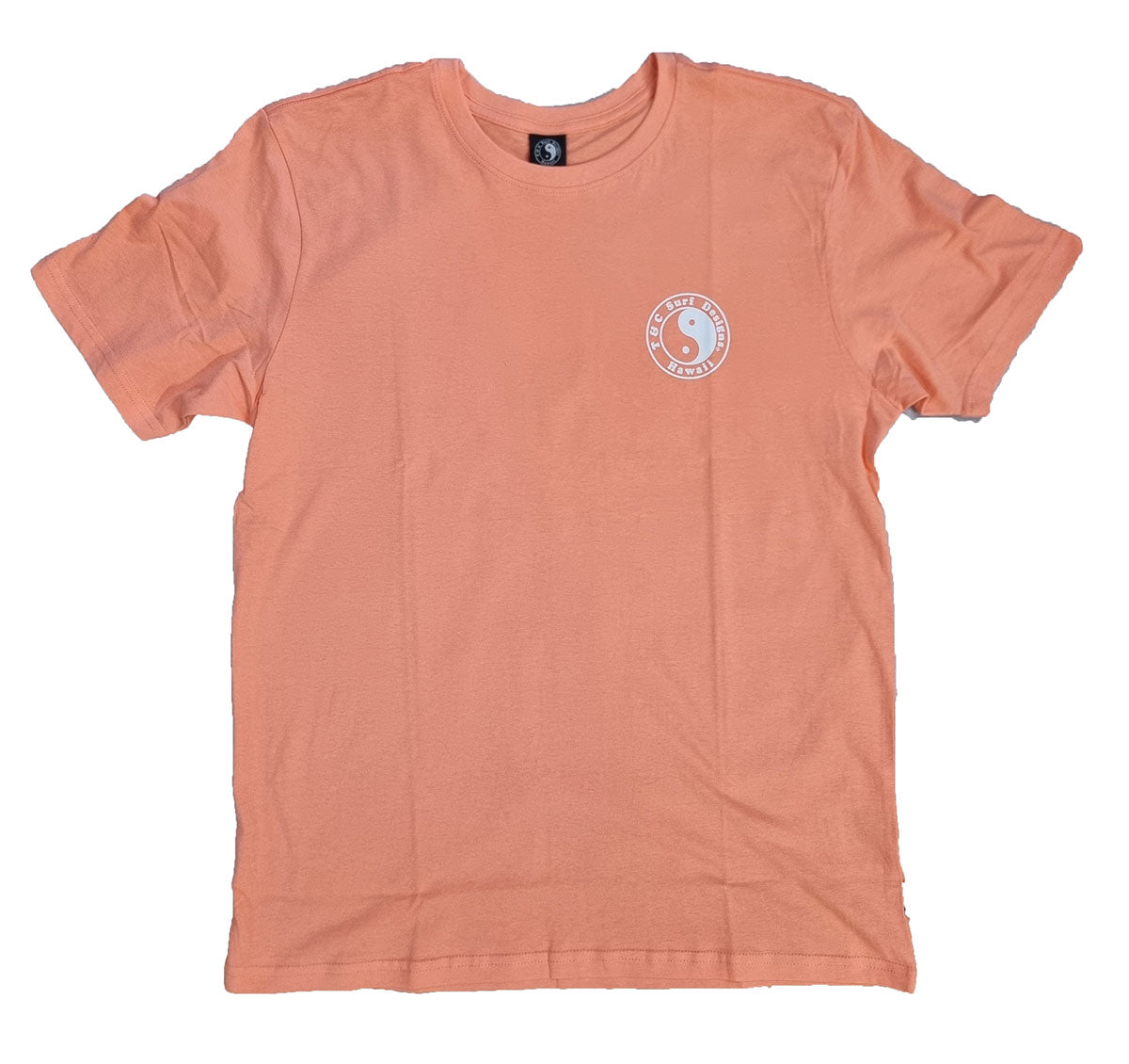 Town and Country OG Logo T-shirt in faded orange from the front