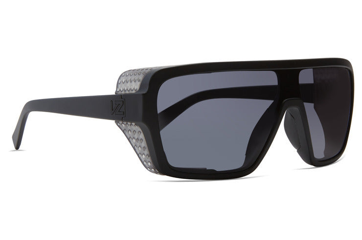 VON ZIPPER DEFENDER BLK SATIN/VNT GREY POLAR SUNGLASSES