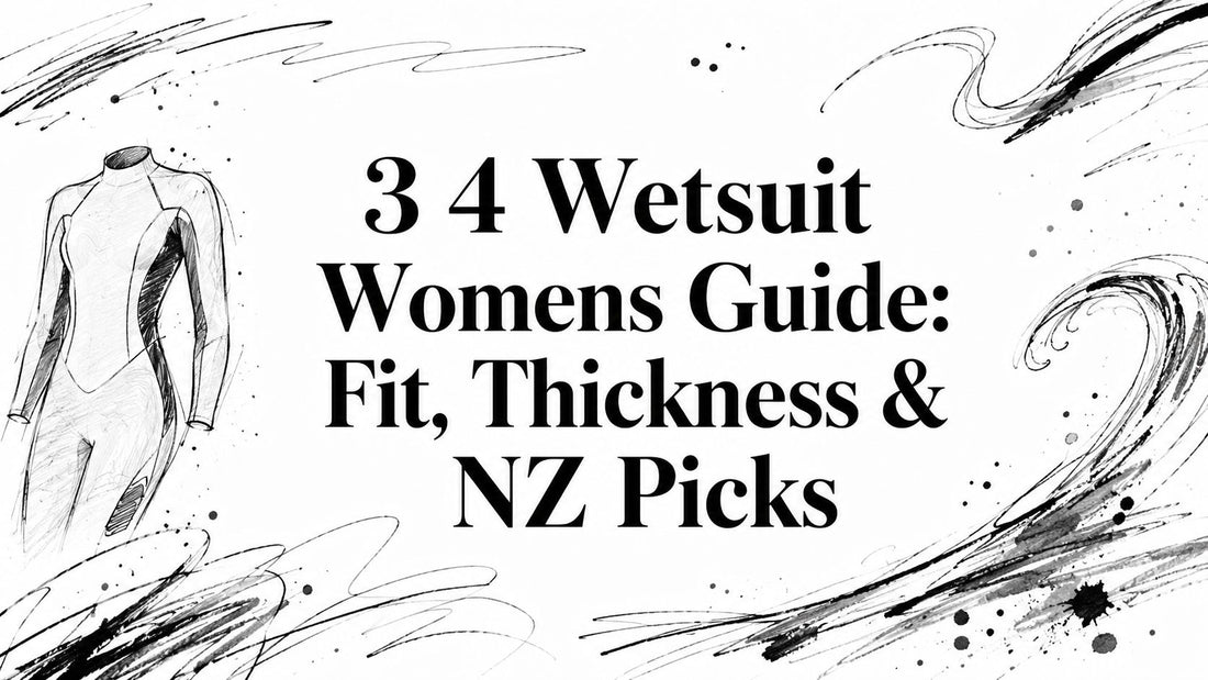3 4 Wetsuit Womens Guide: Fit, Thickness & NZ Picks