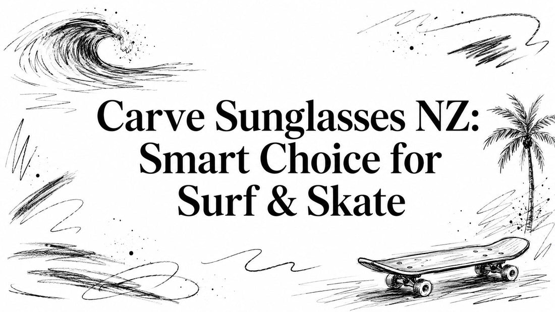 Carve Sunglasses NZ: Smart Choice for Surf & Skate