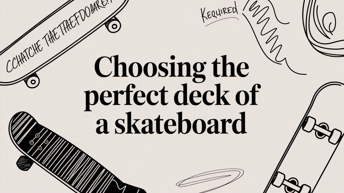 Choosing the Perfect Deck of a Skateboard