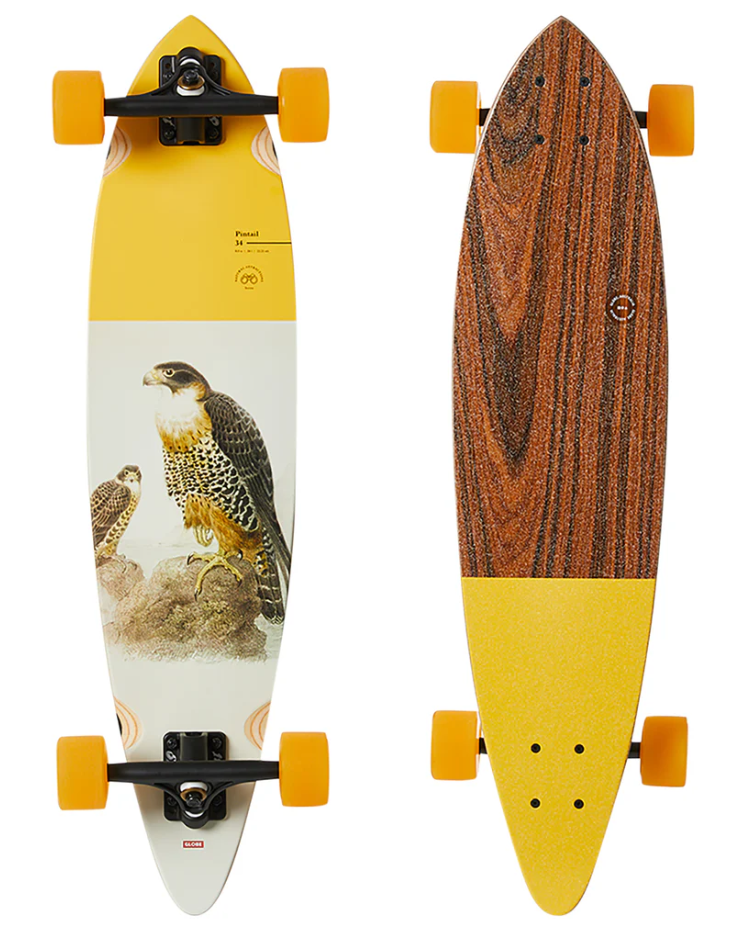 Globe Falcon pintail longboard skateboard