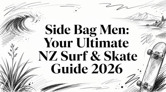 Side Bag Men: Your Ultimate NZ Surf & Skate Guide 2026