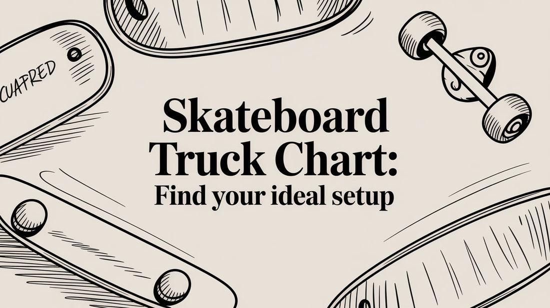 Skateboard Truck Size Chart Find Your Ideal Setup Blitz Surf Shop
