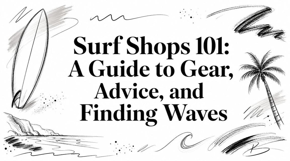 Surf Shops 101: A Guide to Gear, Advice, and Finding Waves
