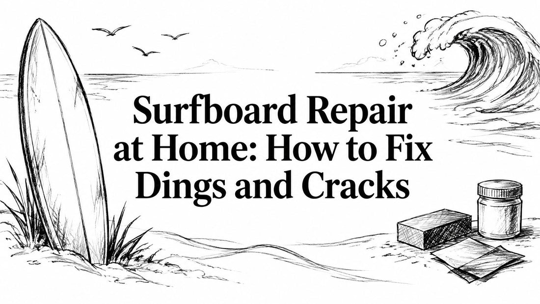 Surfboard Repair at Home: How to Fix Dings and Cracks