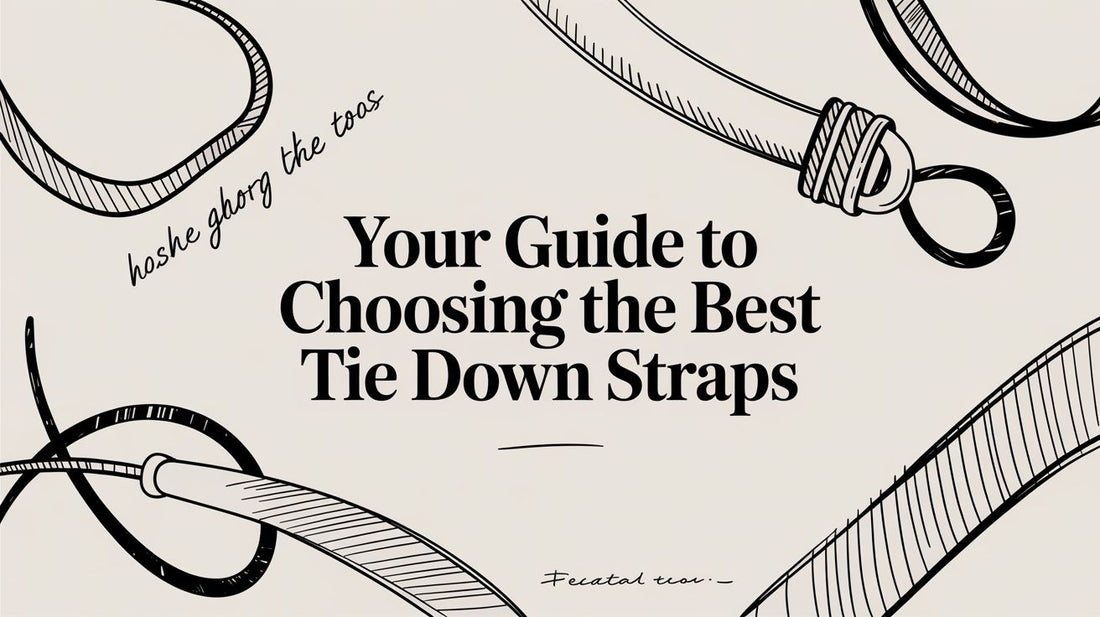 Your Guide to Choosing the Best Tie Down Straps