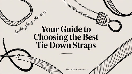 Your Guide to Choosing the Best Tie Down Straps