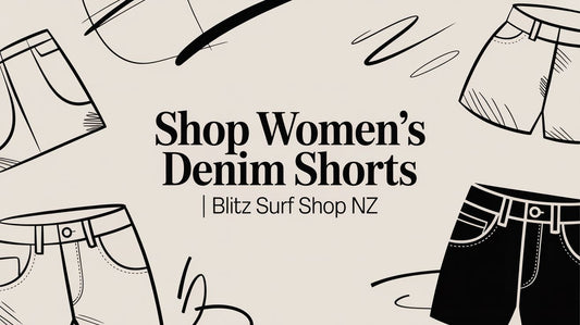 Shop Women's Denim Shorts | Blitz Surf Shop NZ