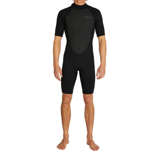 O'Neill Factor 2mm Men's Spring Wetsuit in black from front