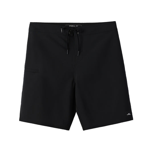 Oneill Mens Hyperfreak Heat Solid 19" Boardshorts in black from front