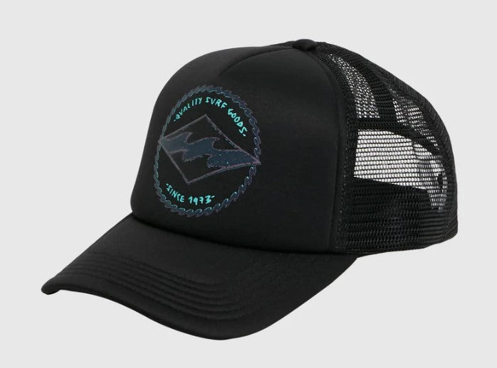 Billabong Norfolk Trucker Cap in black