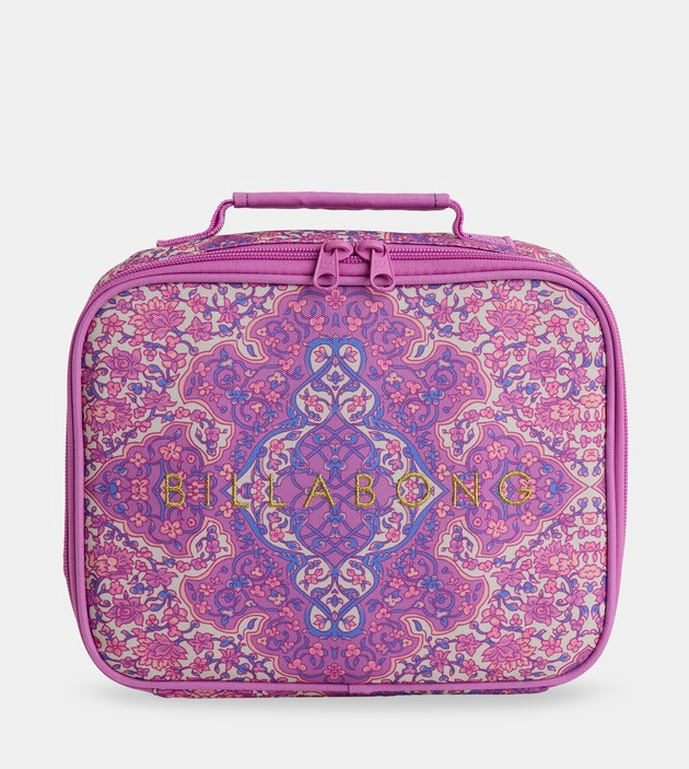 Billabong Bohemia Lunchbox in barbados pink colourway from front