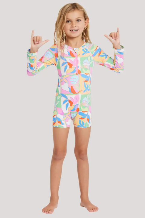 Billabong Sun Shift 1 Piece Shortie Lycra Suit - Sum25